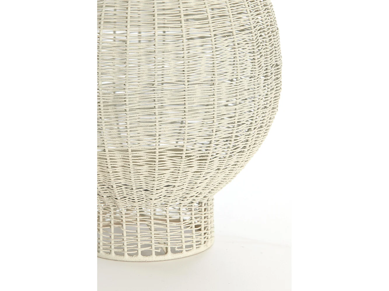 Lanterne COMPETA - Ø27x39,5cm - Blanc