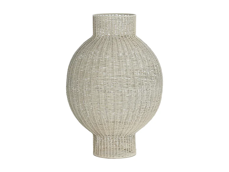 Lanterne COMPETA - Ø27x39,5cm - Blanc