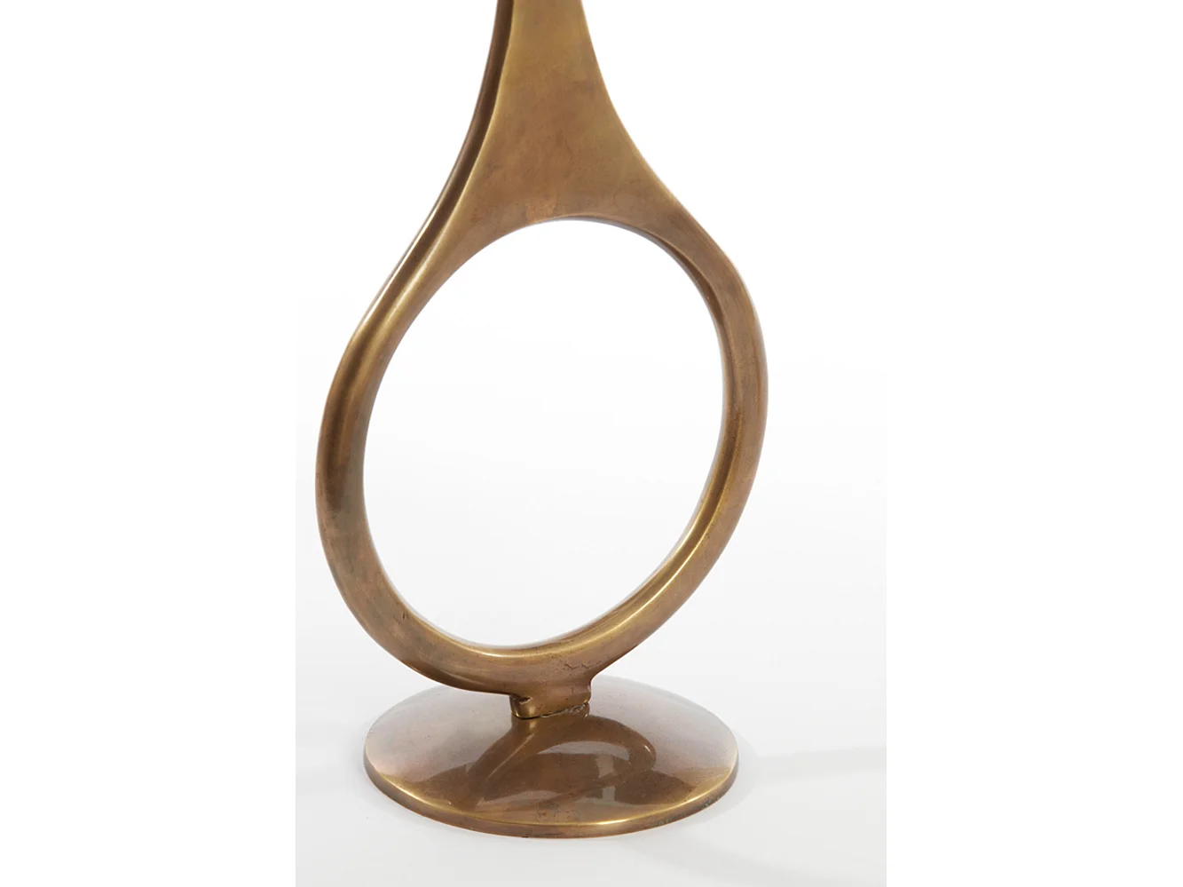 Bougeoir ANTIGA - Ø13x55cm - Bronze