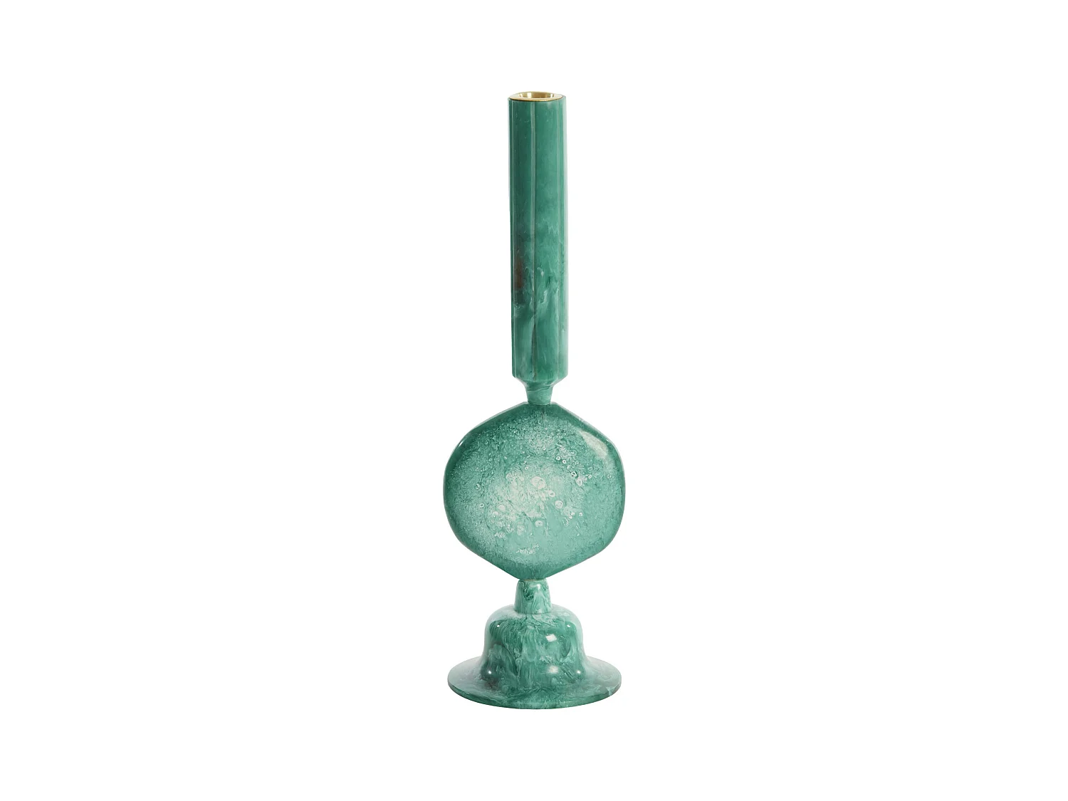 Bougeoir KUMOPA - Ø10x36cm - Bleu