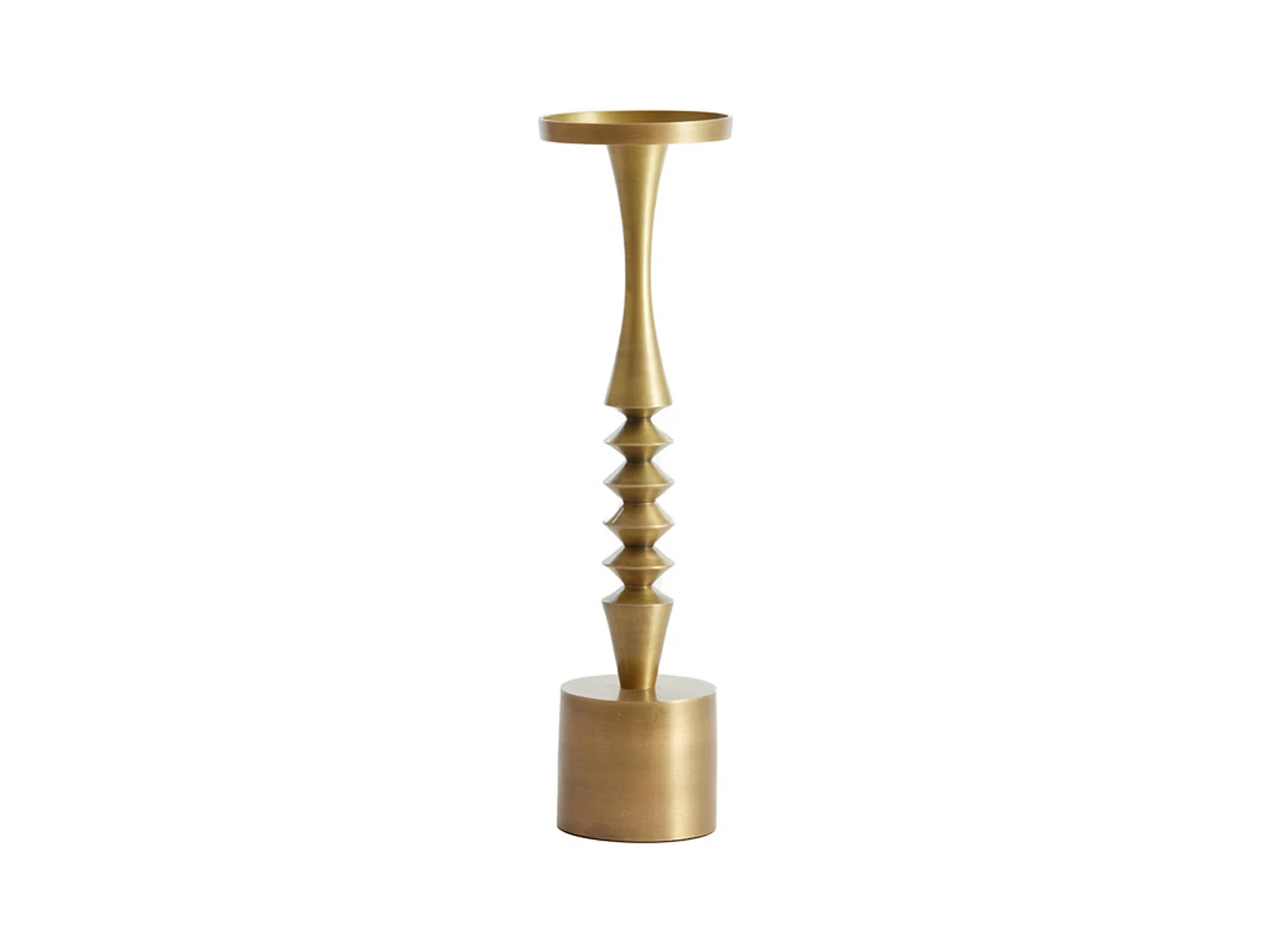 Bougeoir MISTRY - Ø11x40cm - Bronze