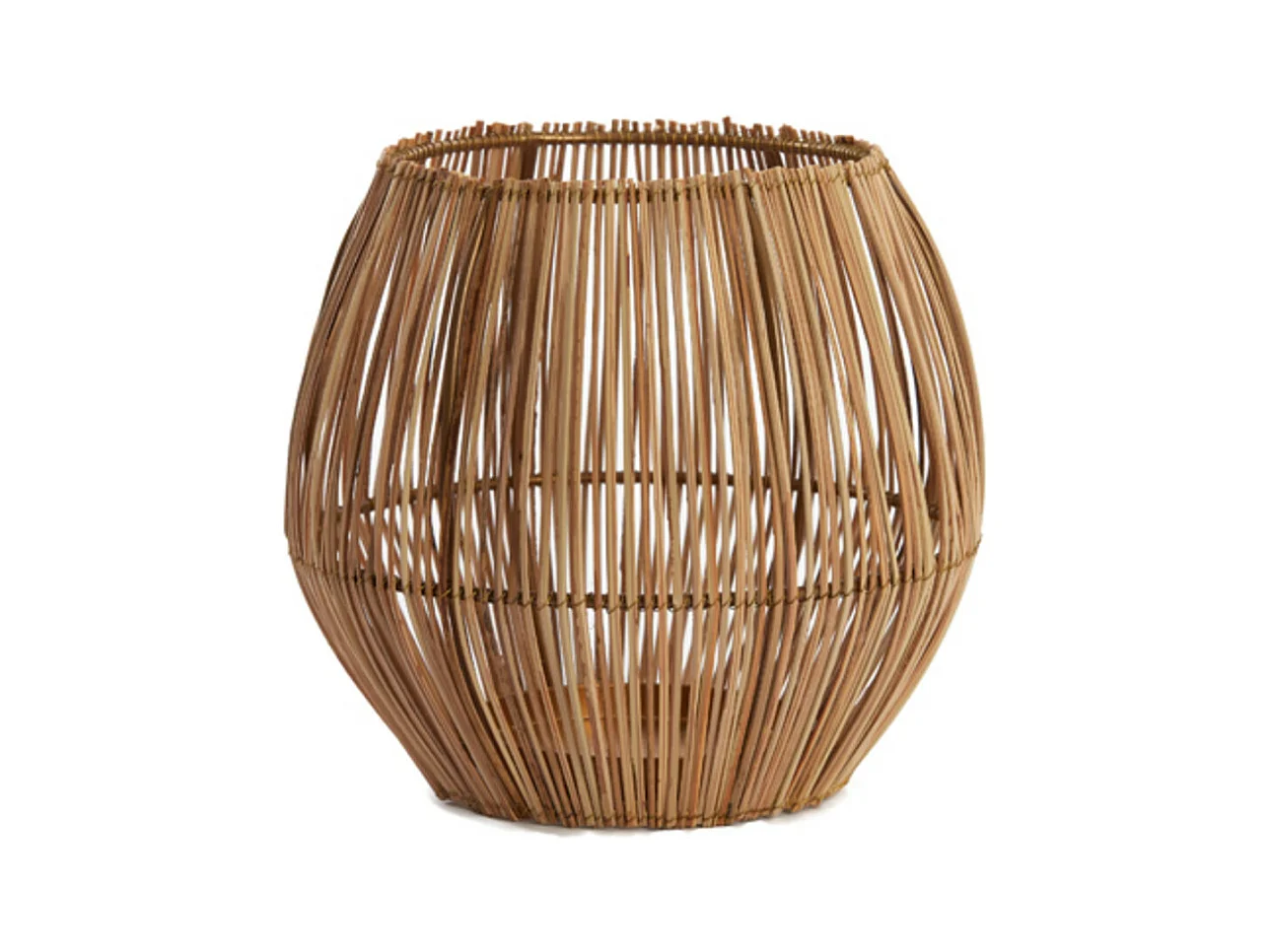 Bougie chauffe-plat EVISA - Ø20x22cm - Marron