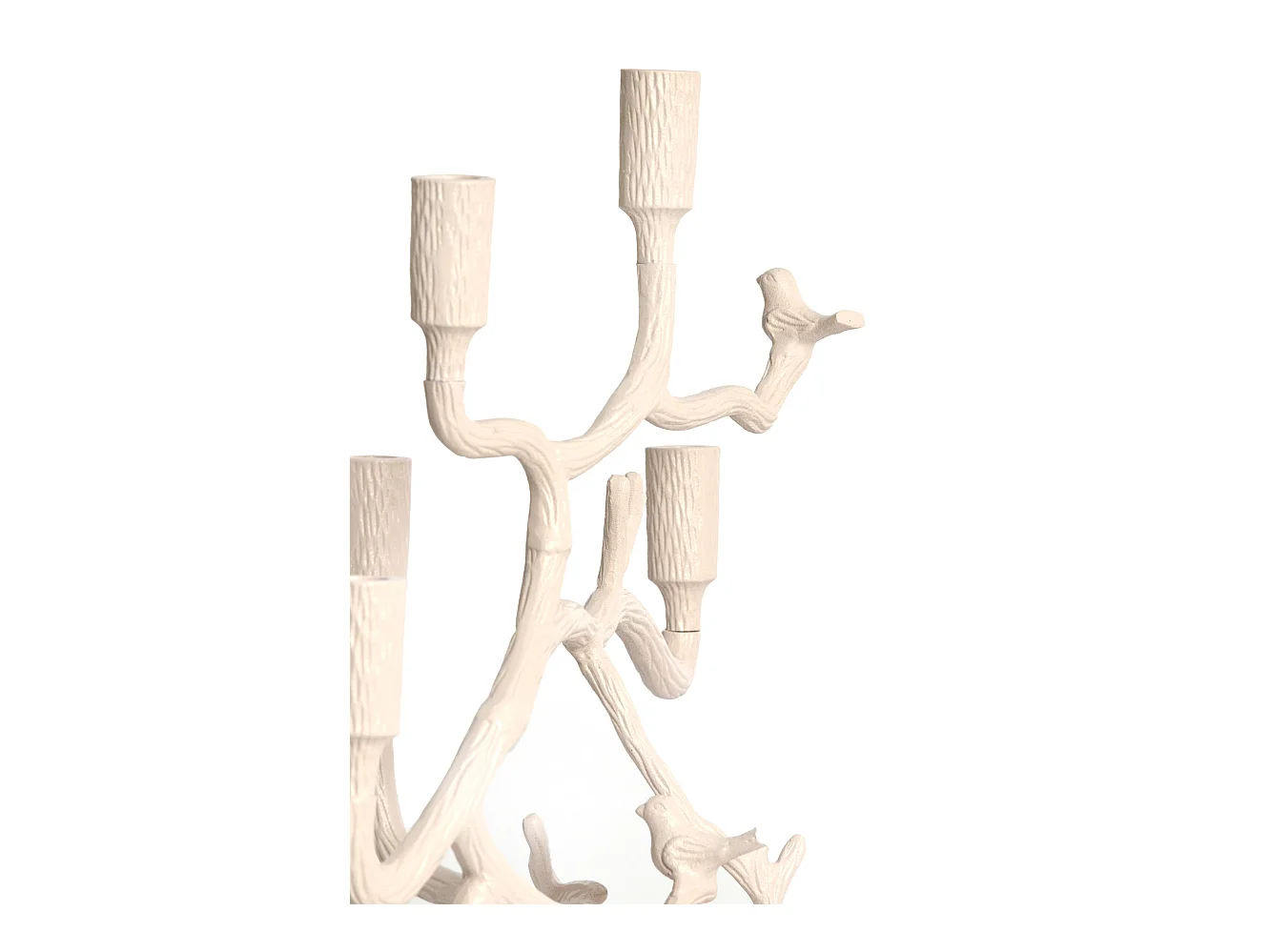 Bougeoir JARDIA - 60x35x70cm - Blanc