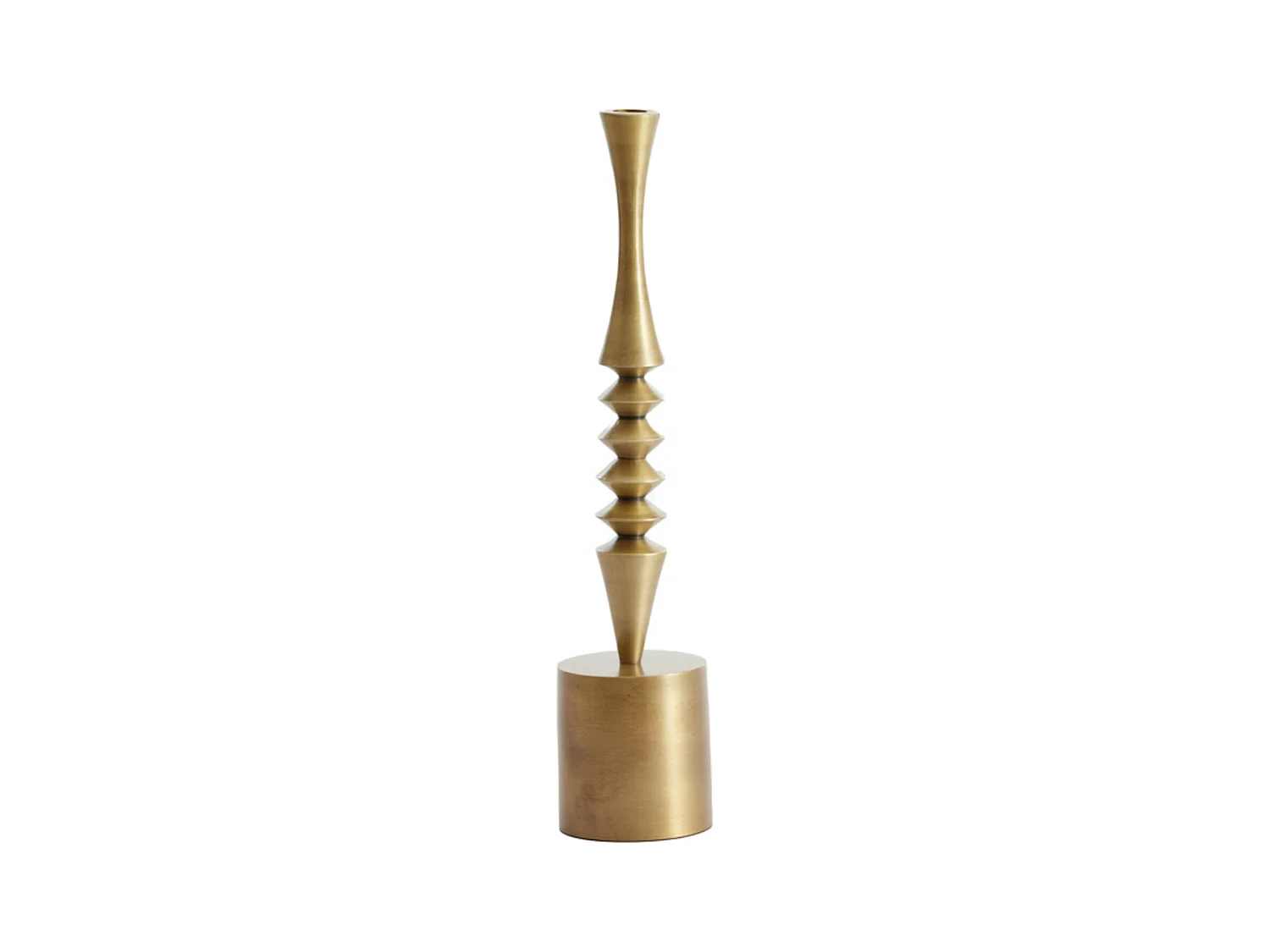 Bougeoir MISTRY - Ø10x45cm - Bronze