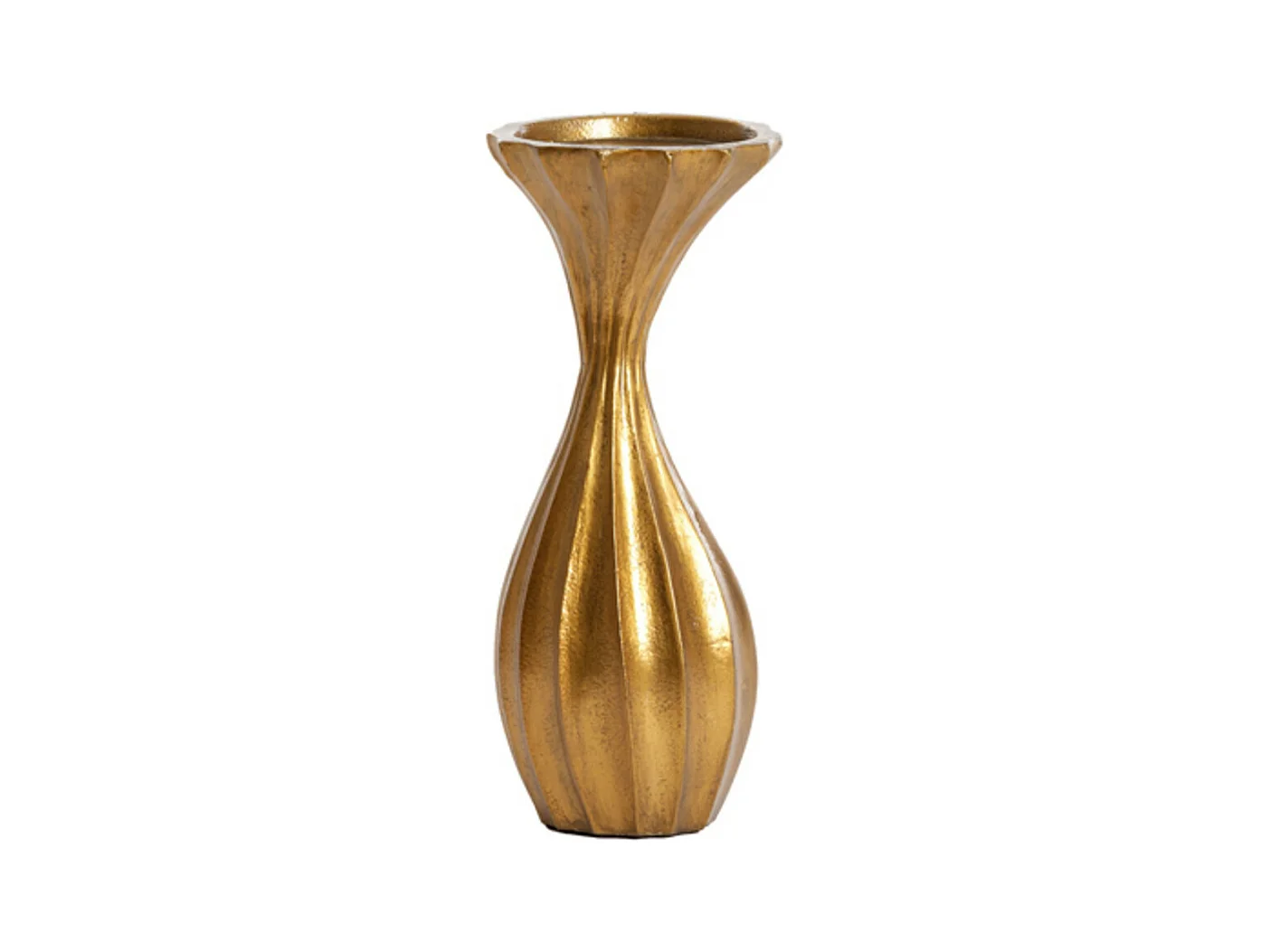 Bougeoir NYOKO - Ø11x26cm - Bronze