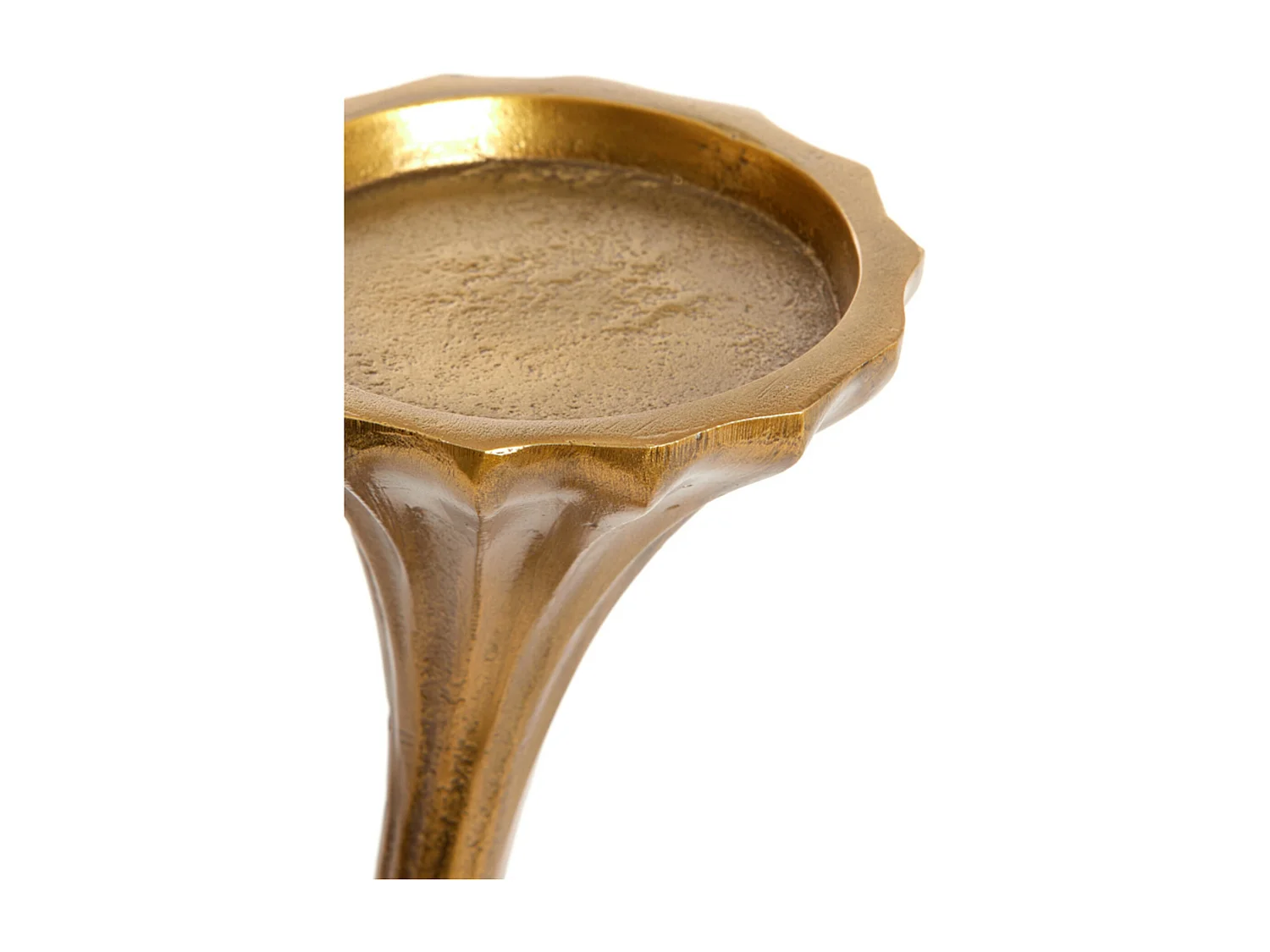 Bougeoir NYOKO - Ø11x26cm - Bronze