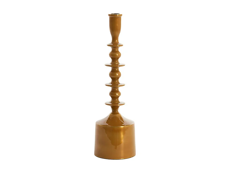 Candelabro MERAKO - Ø10x34,5cm - Amarillo