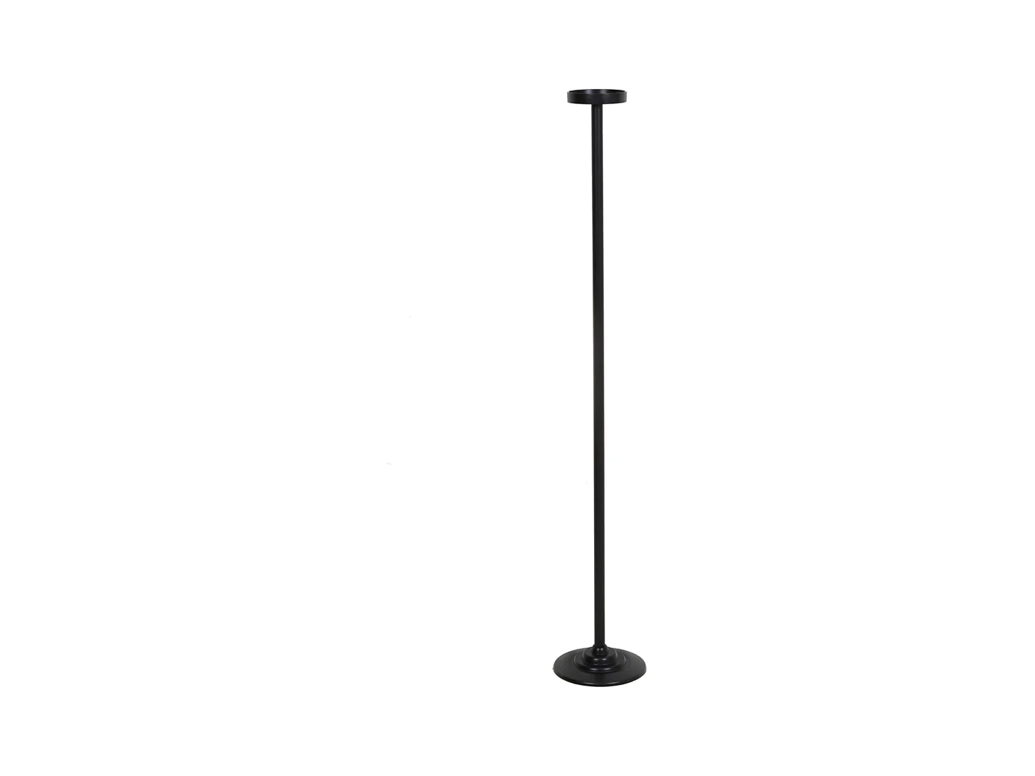Bougeoir ZIYA - Ø20x120cm - Noir