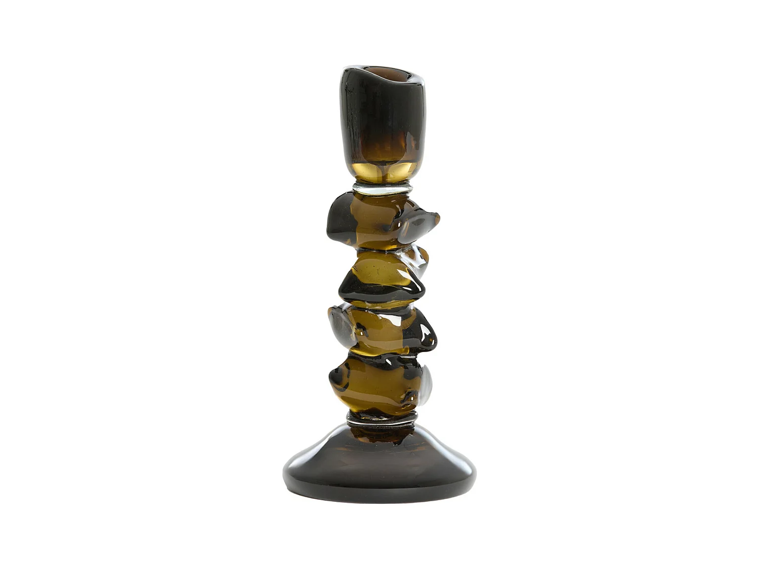 Bougeoir ESTIVA - Ø11x24,5cm - Vert