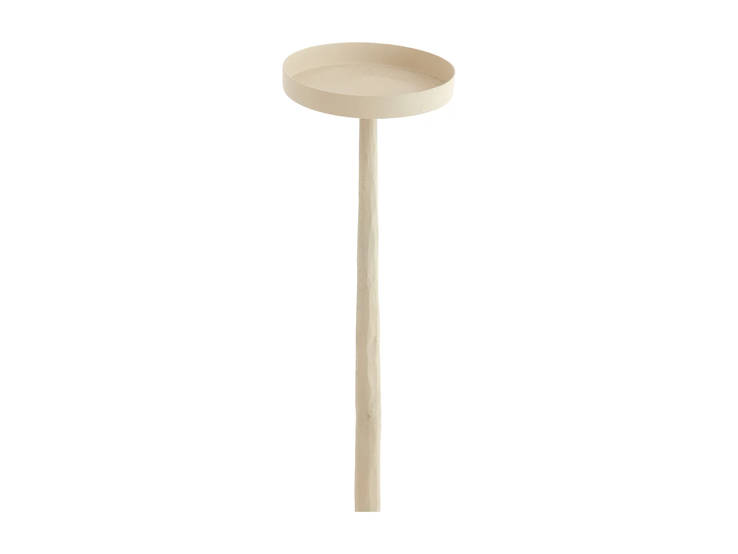 Candelabro ESINE - Ø18x80cm - Blanco