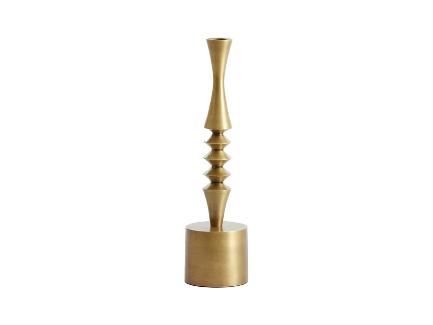 Bougeoir MISTRY - Ø10x35cm - Bronze