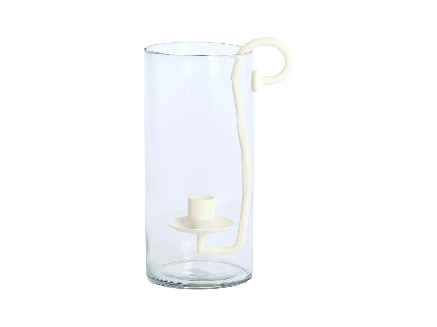 Lanterne DOLEGA - 17,5x13x28,5cm - Transparente