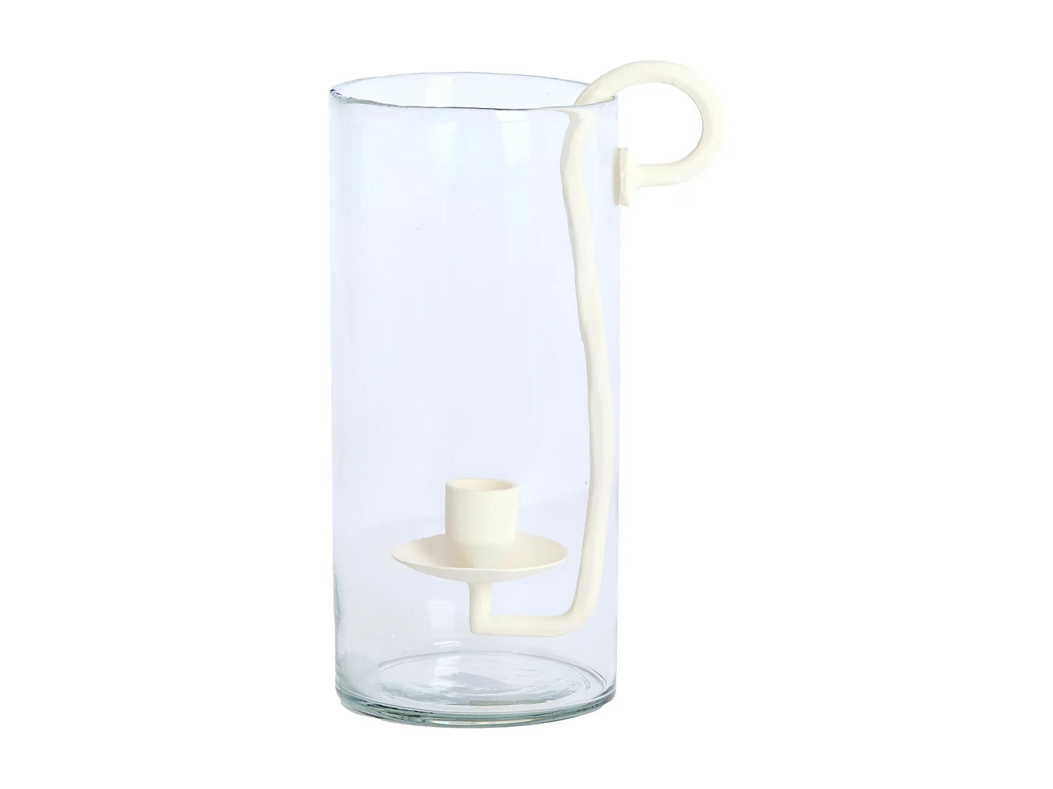 Lanterne DOLEGA - 17,5x13x28,5cm - Transparente