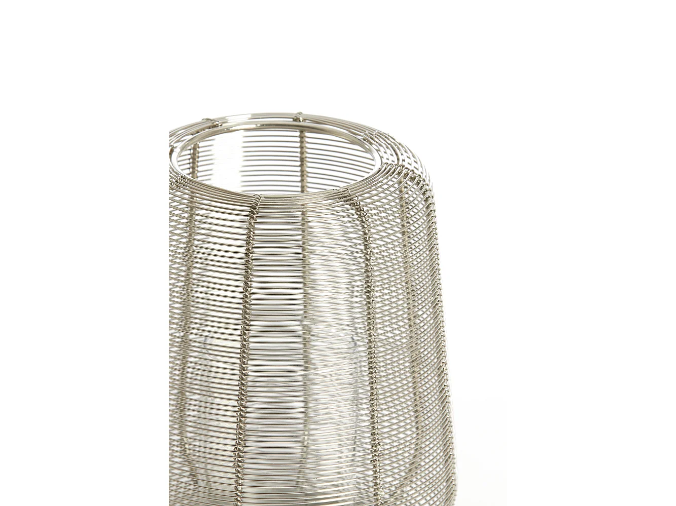 Lanterne ADETA - Ø18x21cm - Argent