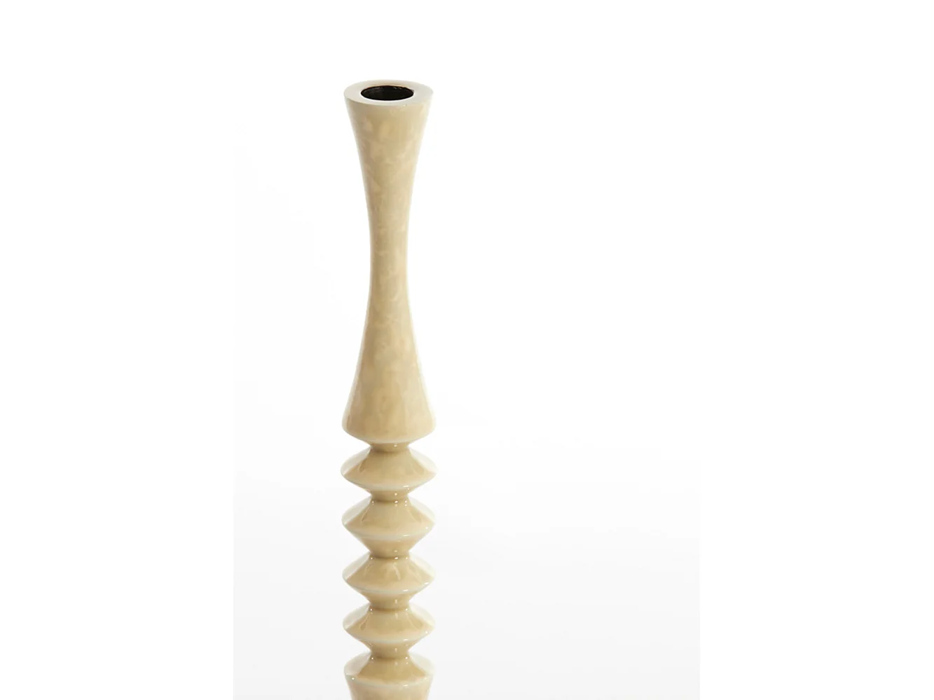 Bougeoir MISTRY - Ø10x45cm - Marron