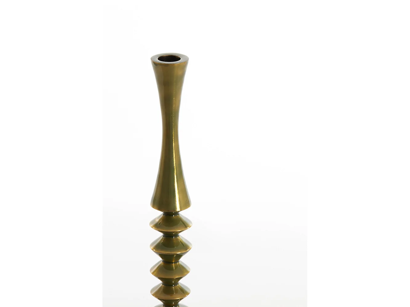 Bougeoir MISTRY - Ø10x45cm - Vert