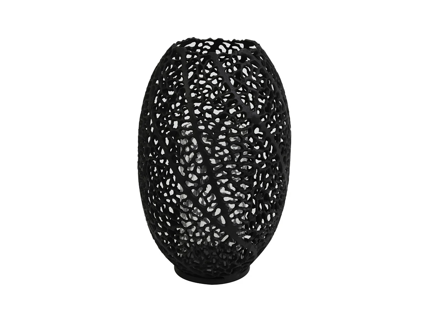 Lampe à vent SINULA - Ø25,5x38cm - Noir