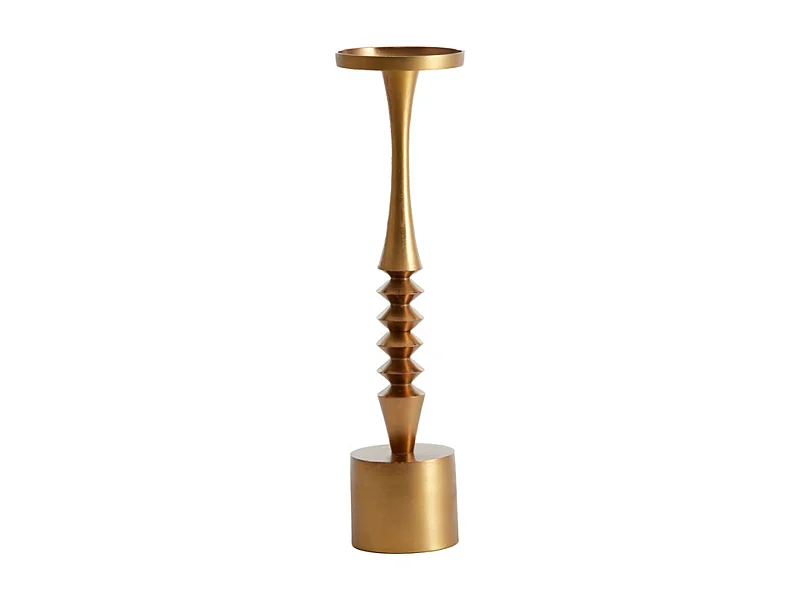 Bougeoir MISTRY - Ø11x40cm - Bronze
