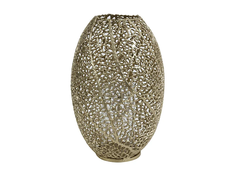 Windlicht SINULA - Ø33x51cm - Goud