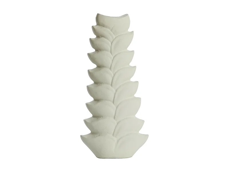 Candelabro BATALIO - 16x7x30cm - Blanco