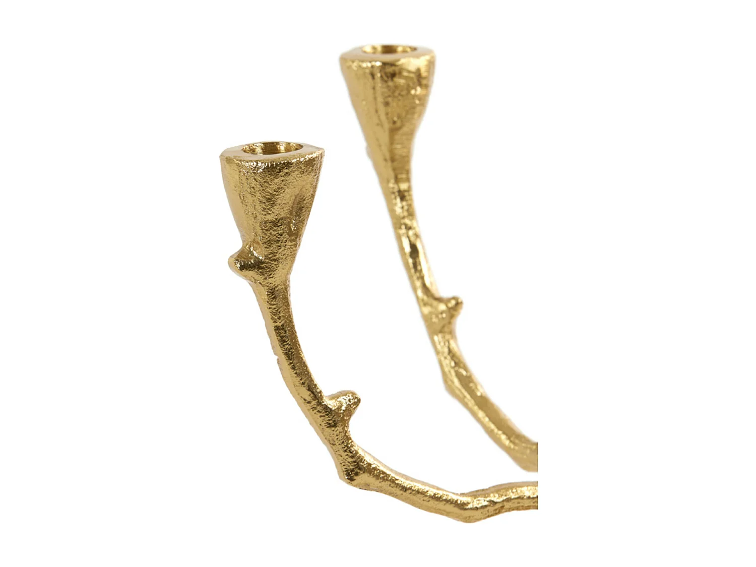 Bougeoir RANICA - Ø29x63,5cm - Doré