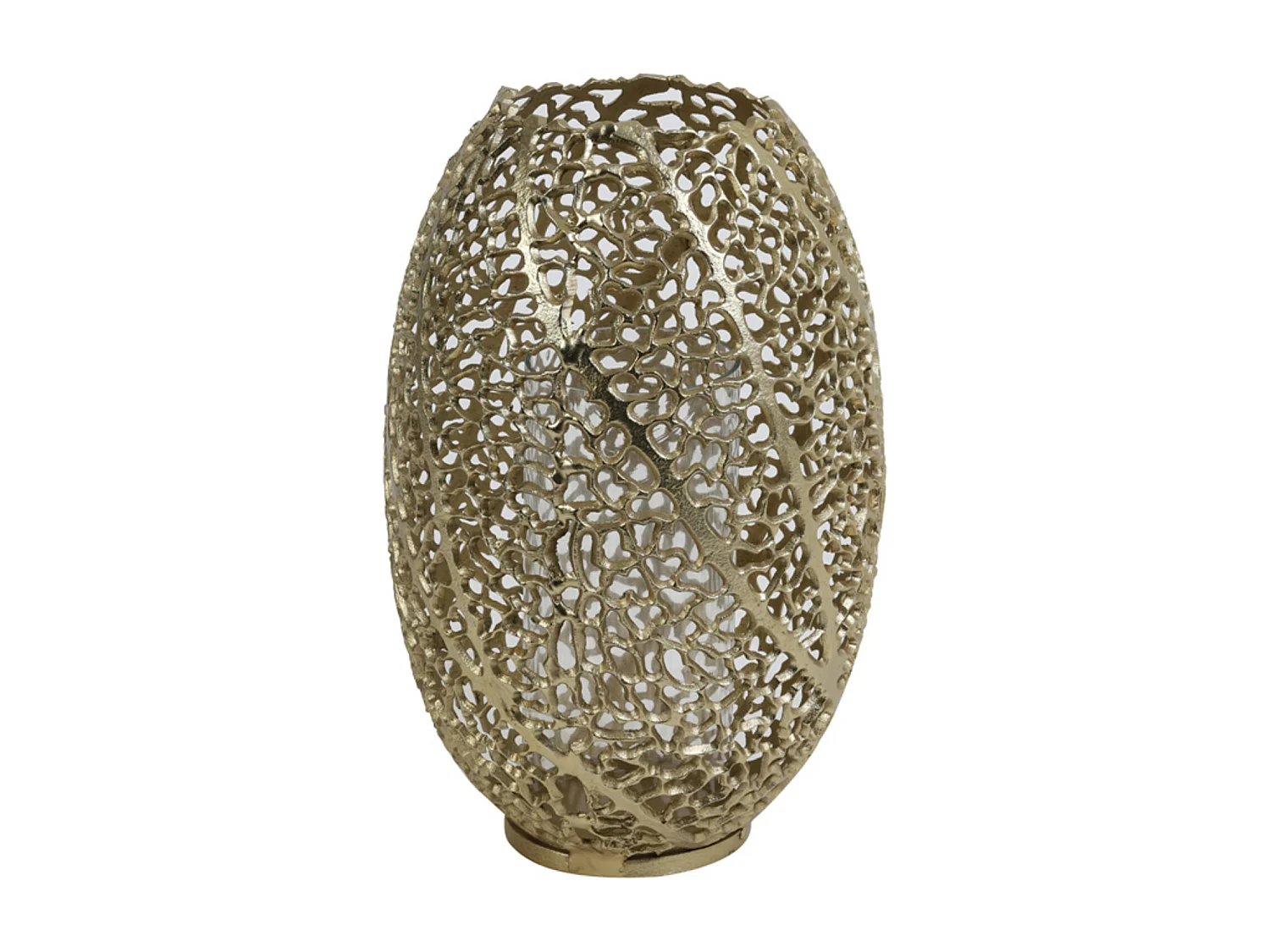 Windlicht SINULA - Ø25.5x38cm - Goud