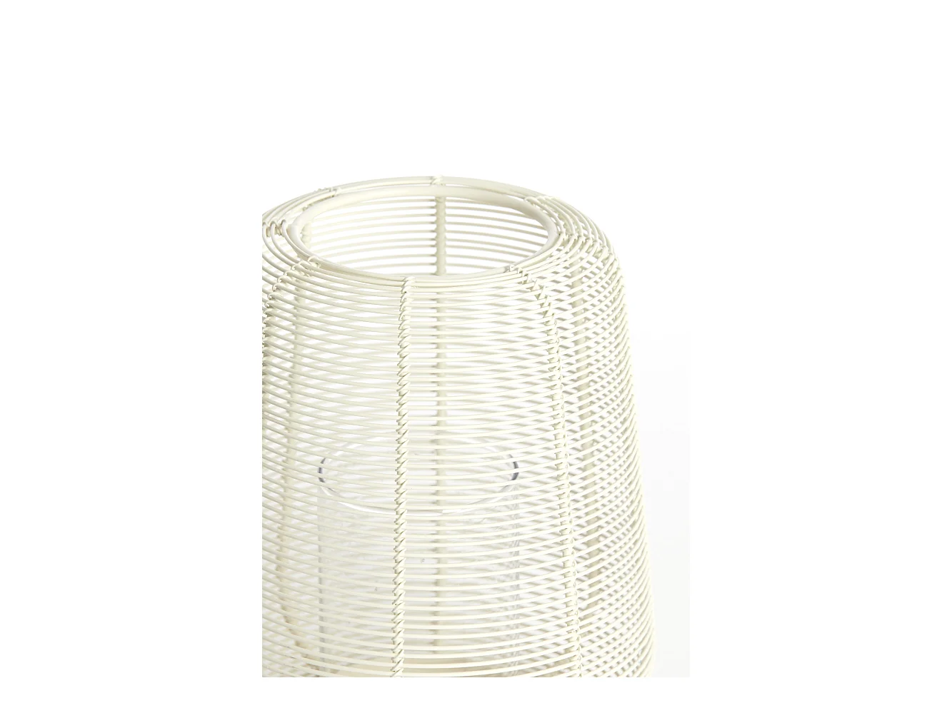 Lanterne ADETA - Ø18x21cm - Blanc