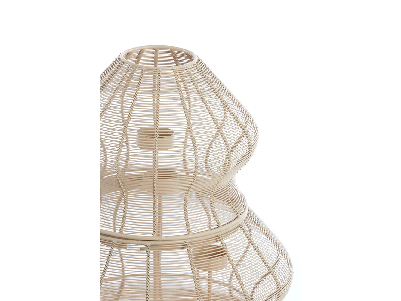 Bougie chauffe-plat SAPIN DE NOËL - Ø38x50cm - Marron