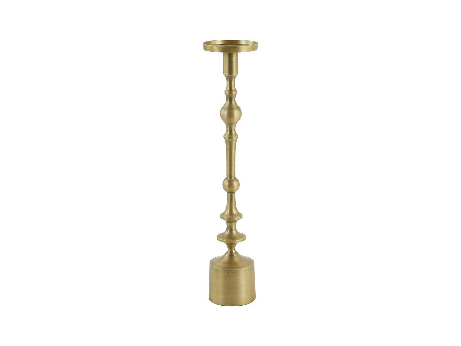 Bougeoir SHEVA - Ø11x54cm - Bronze
