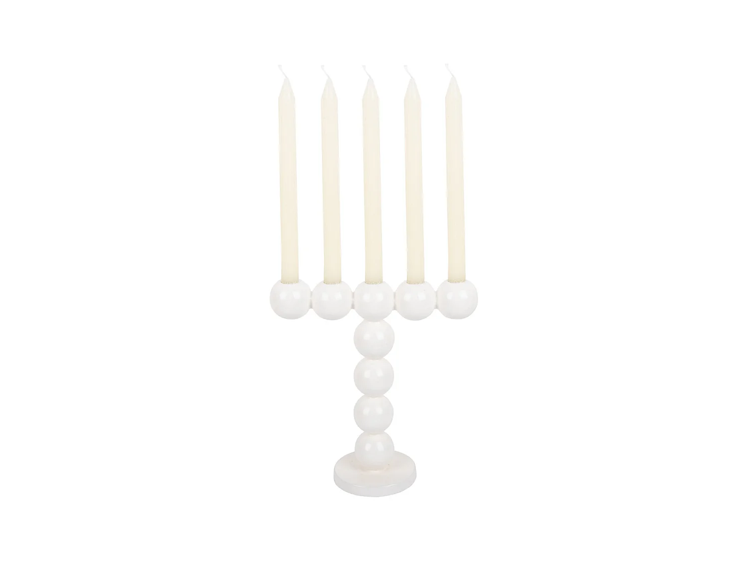 Chandelier Bulles Hautes - Blanc