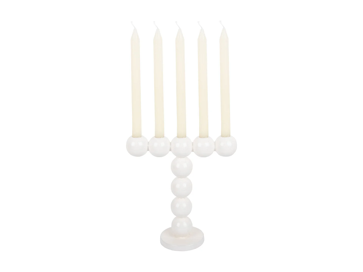 Chandelier Bulles Hautes - Blanc