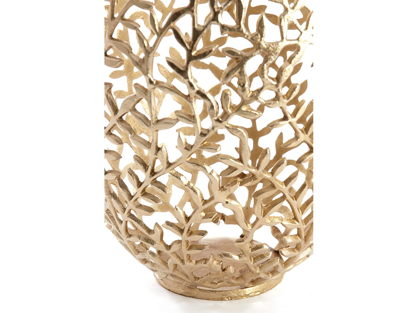 Lanterne FAMARO - Ø33x51cm - Or