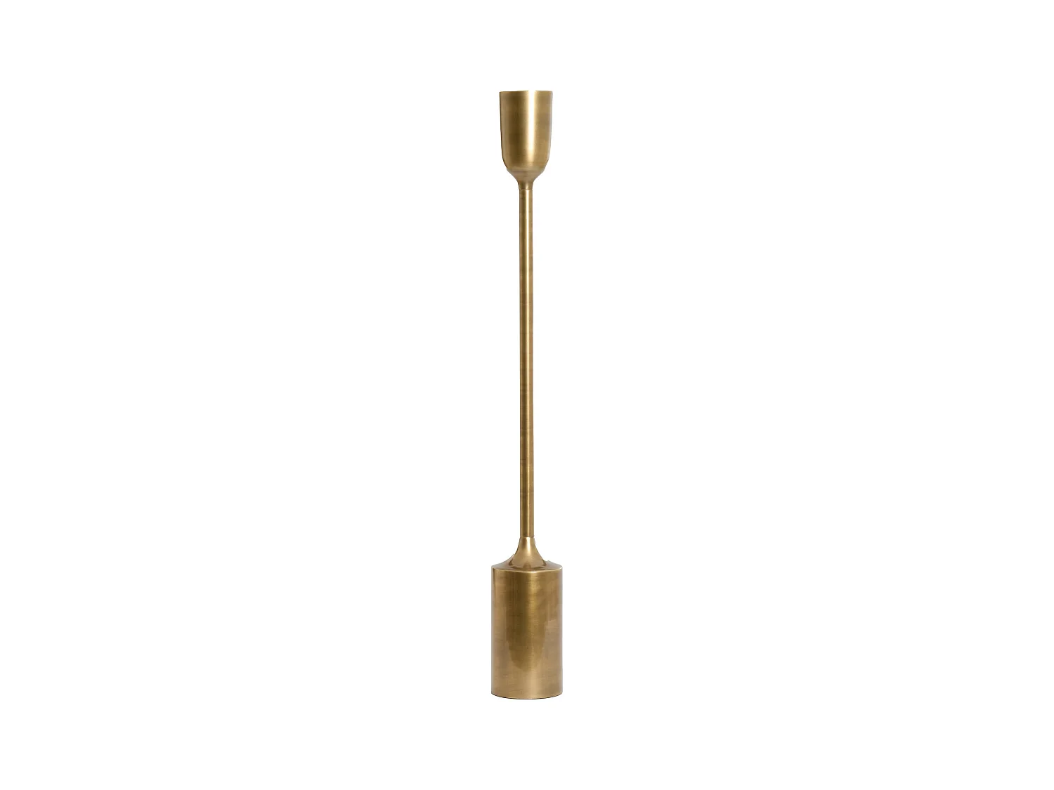 Bougeoir VELEZ - Ø13x104cm - Bronze