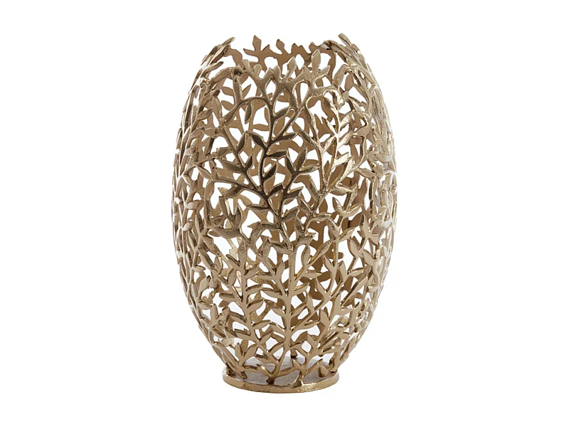 Laterne FAMARO - Ø25x39cm - Gold