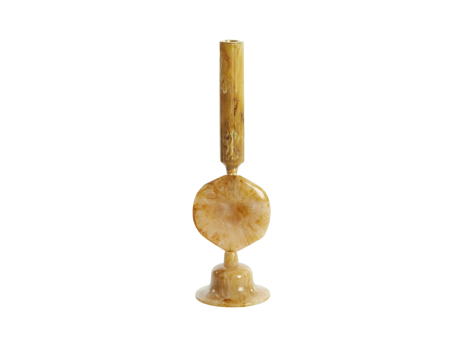 Candelabro KUMOPA - Ø10x36cm - Marrón