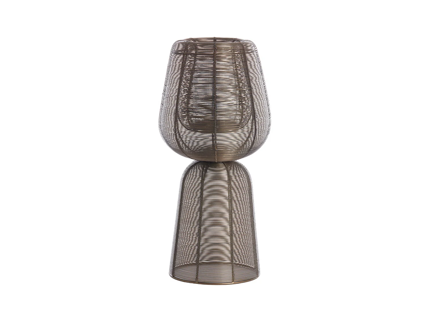 Lanterne FELLINI - Ø25x52,5cm - Bronze
