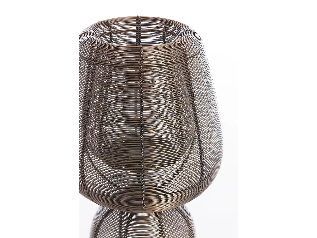 Farol FELLINI - Ø25x52,5cm - Bronce