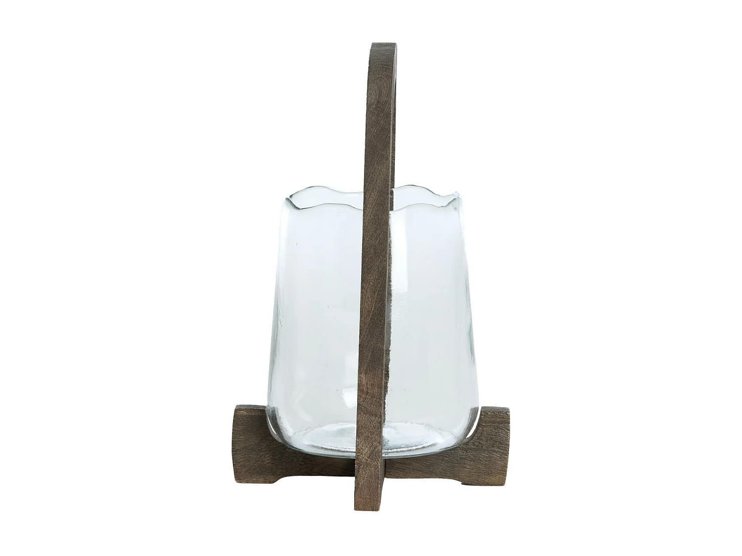 Windlicht ANOSY - Ø21.5x35cm - Bruin