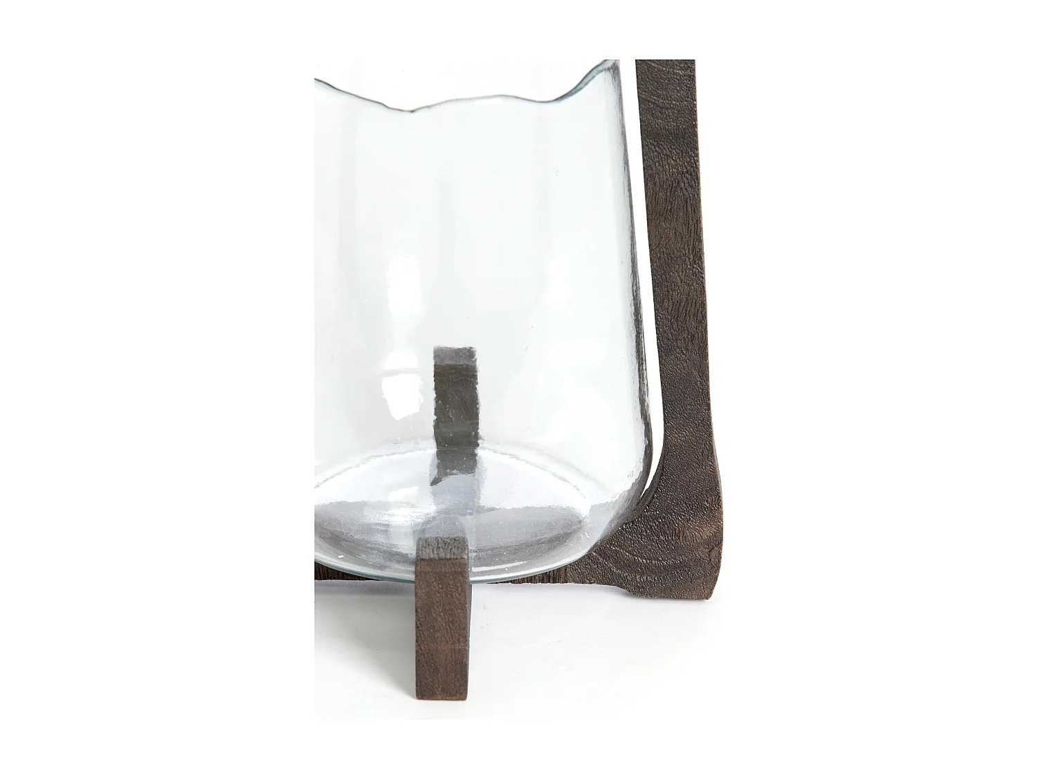 Windlicht ANOSY - Ø21.5x35cm - Bruin