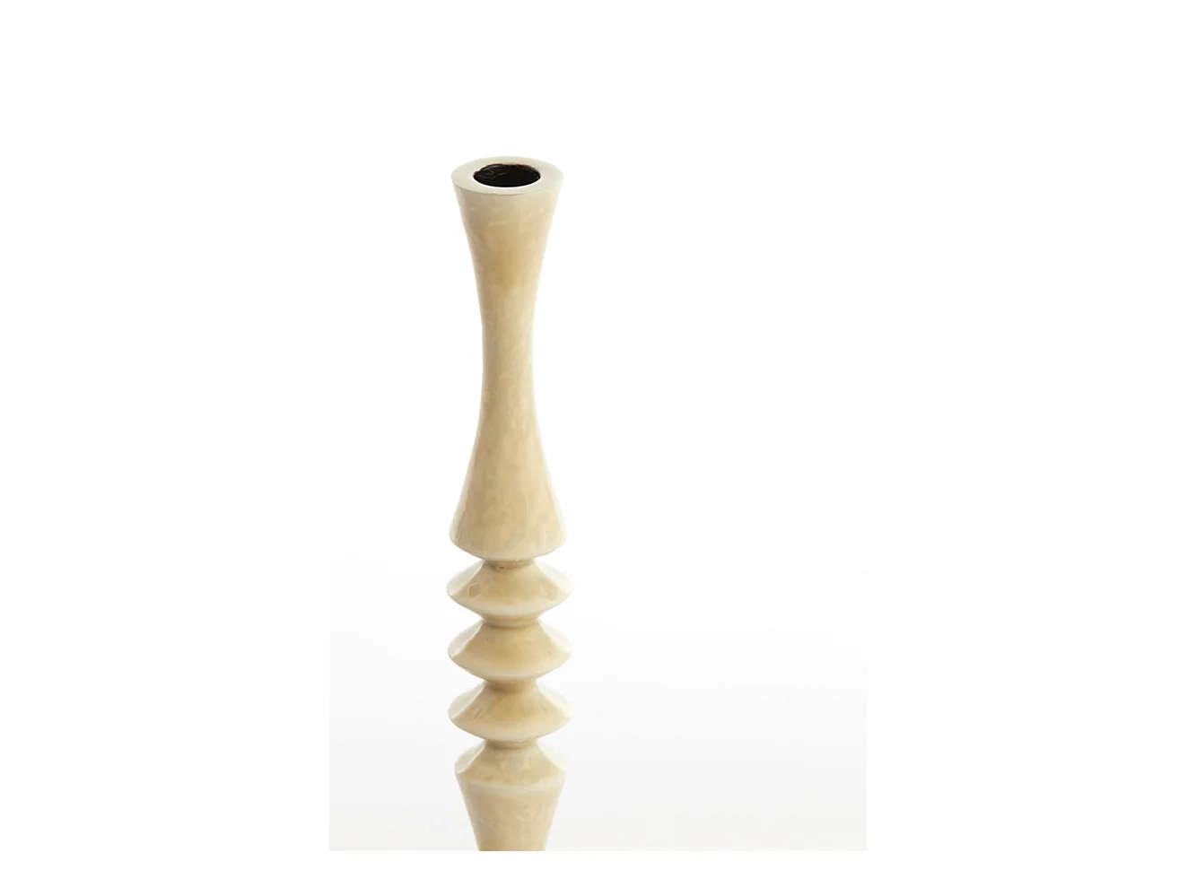 Bougeoir MISTRY - Ø10x35cm - Marron