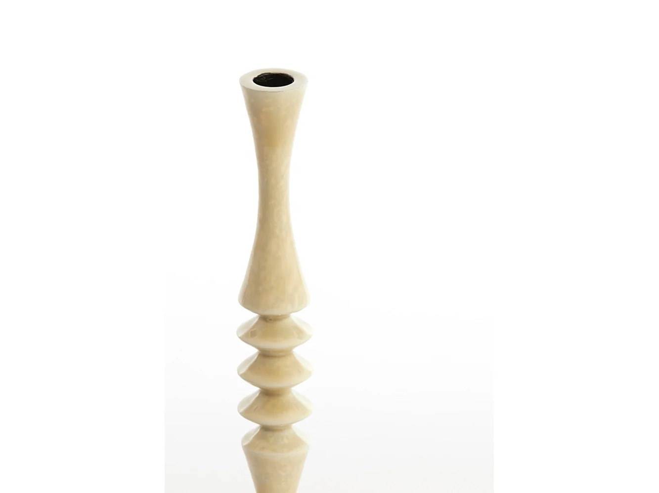 Bougeoir MISTRY - Ø10x35cm - Marron