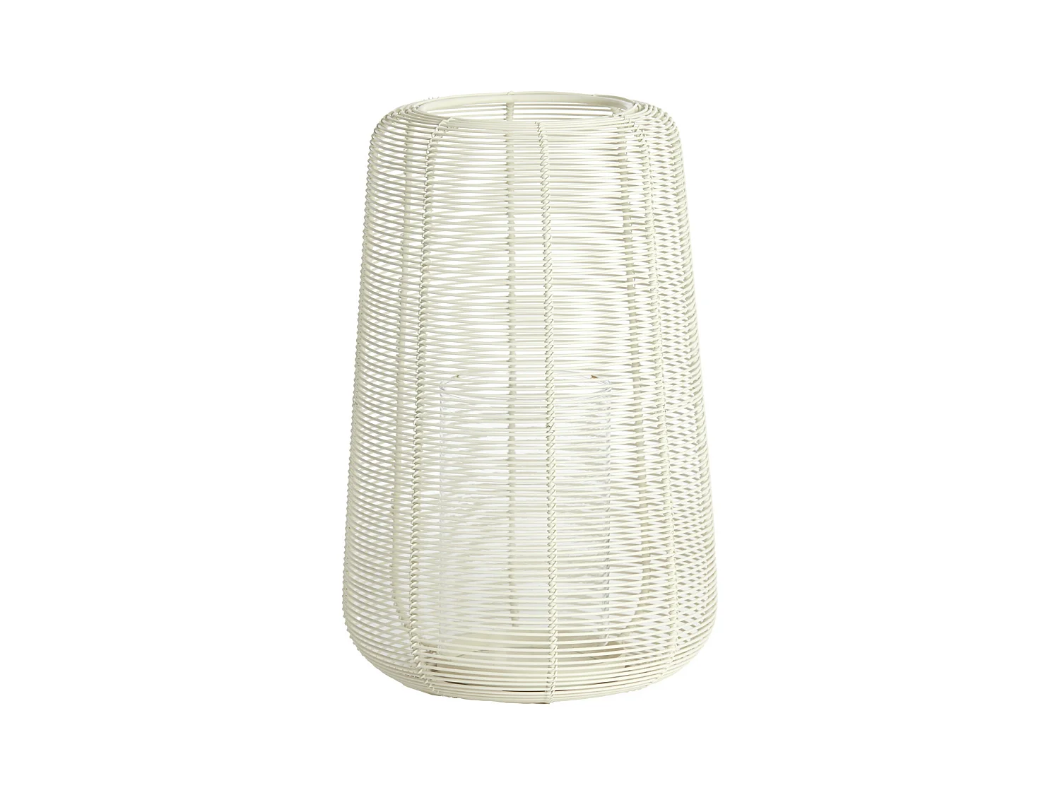 Lanterne ADETA - Ø19,5x30cm - Blanc