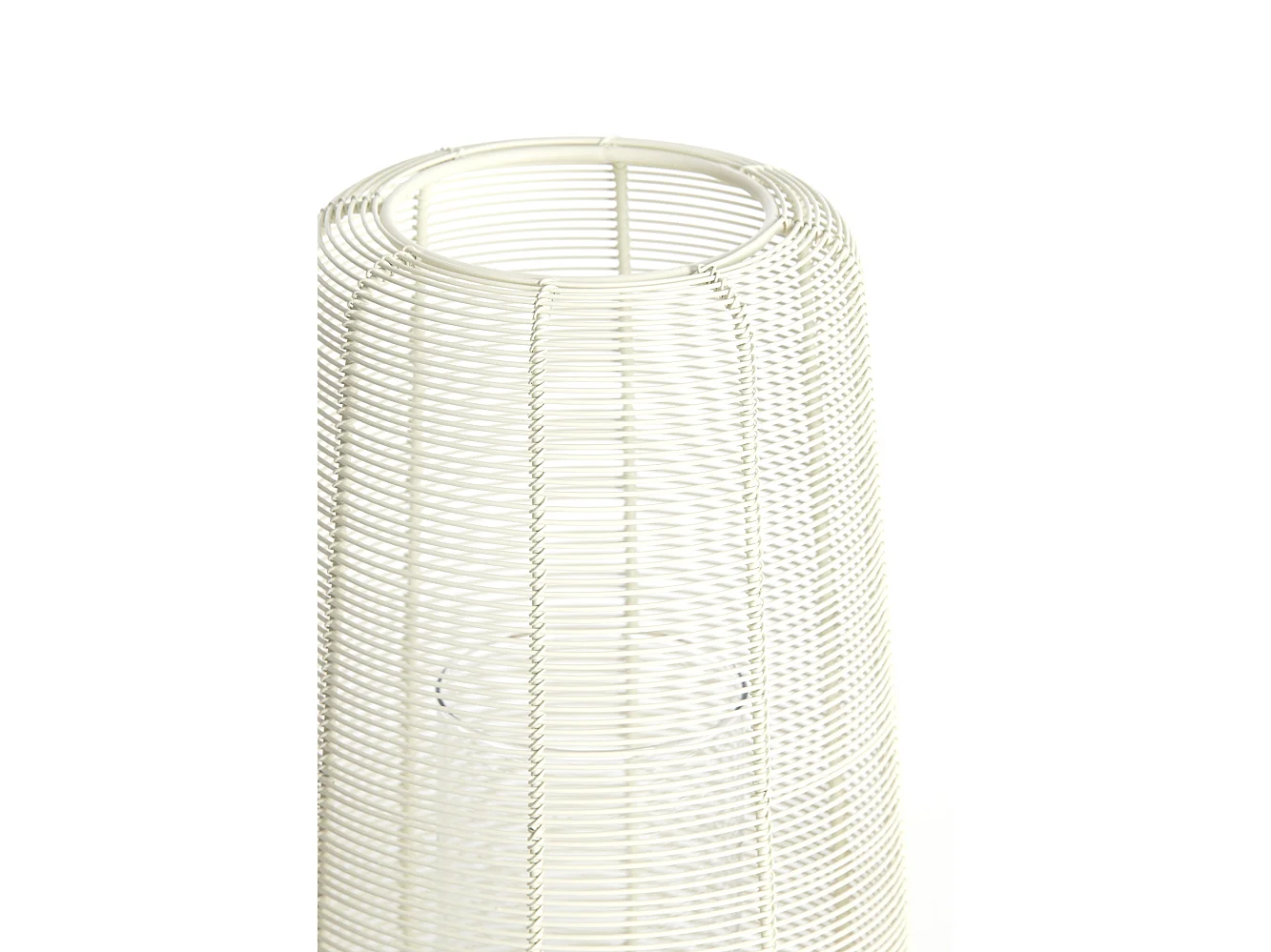 Lanterne ADETA - Ø19,5x30cm - Blanc