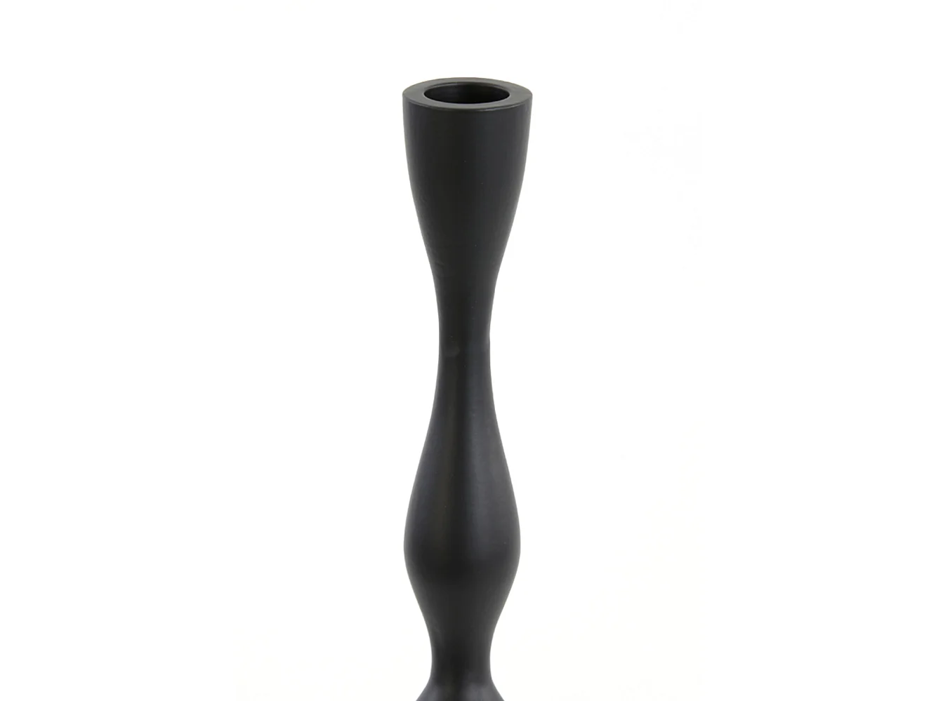 Bougeoir PALUNO - Ø10x60cm - Noir