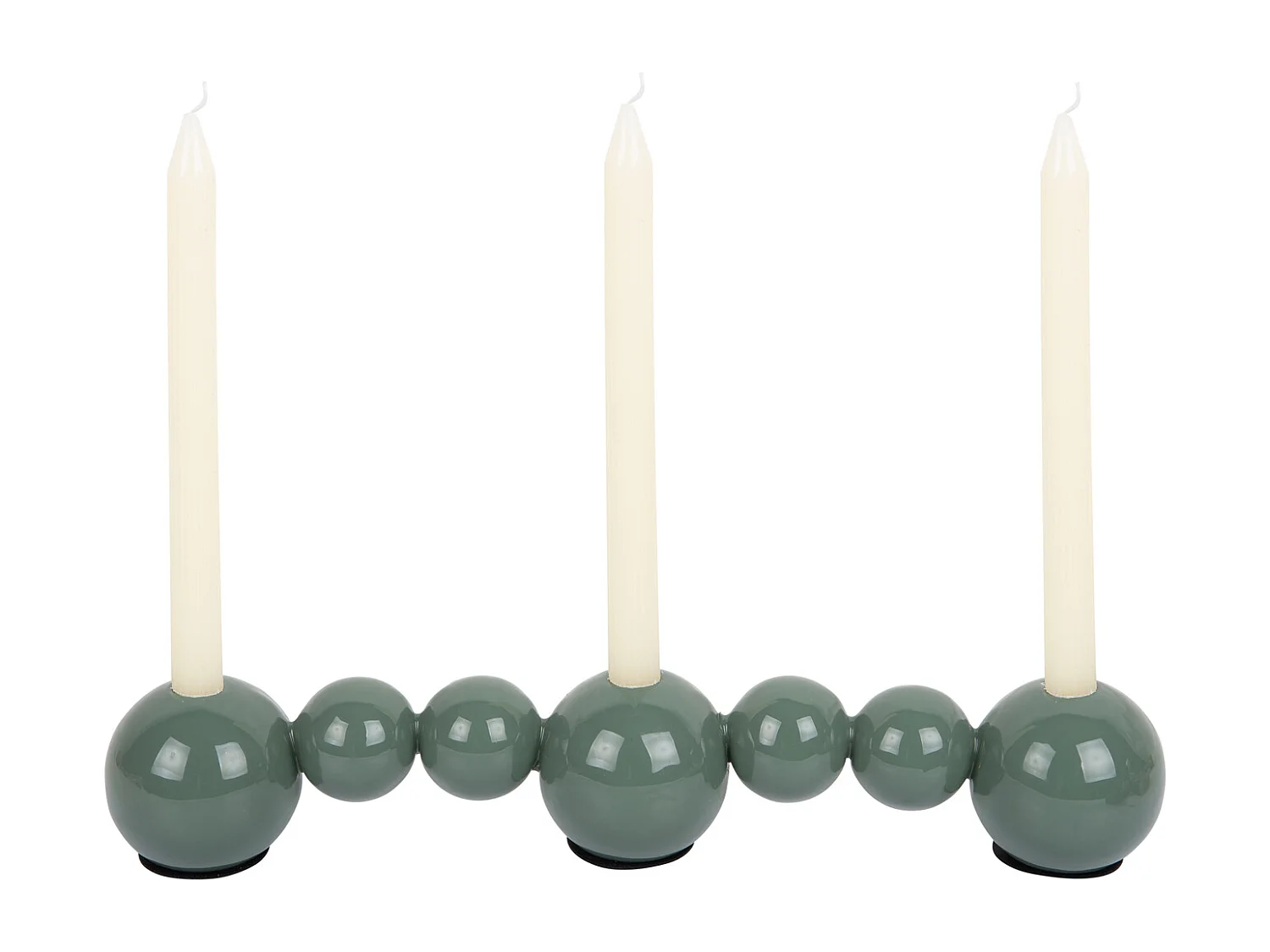 Candelabro Bubbles Straight - Verde jungla