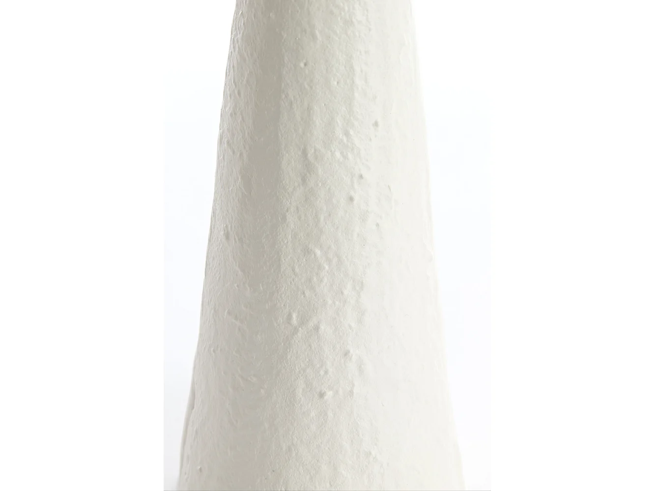 Bougeoir OTA - 13x11,5x46cm - Blanc