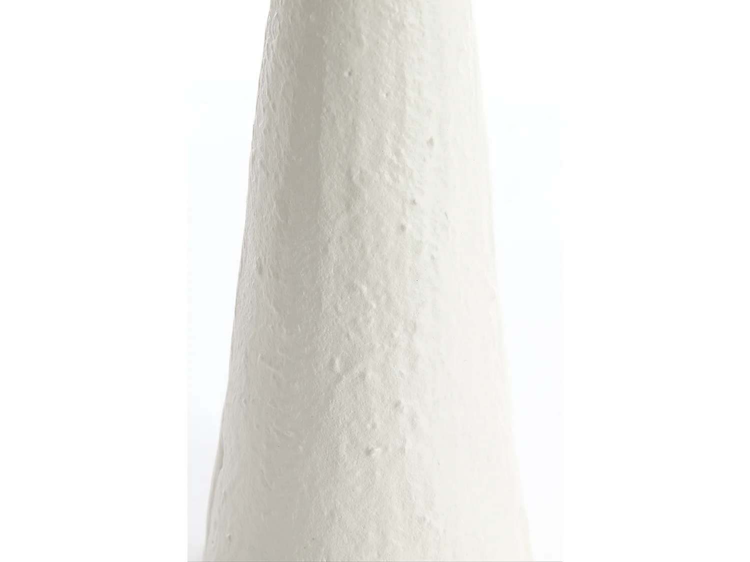 Bougeoir OTA - 13x11,5x46cm - Blanc