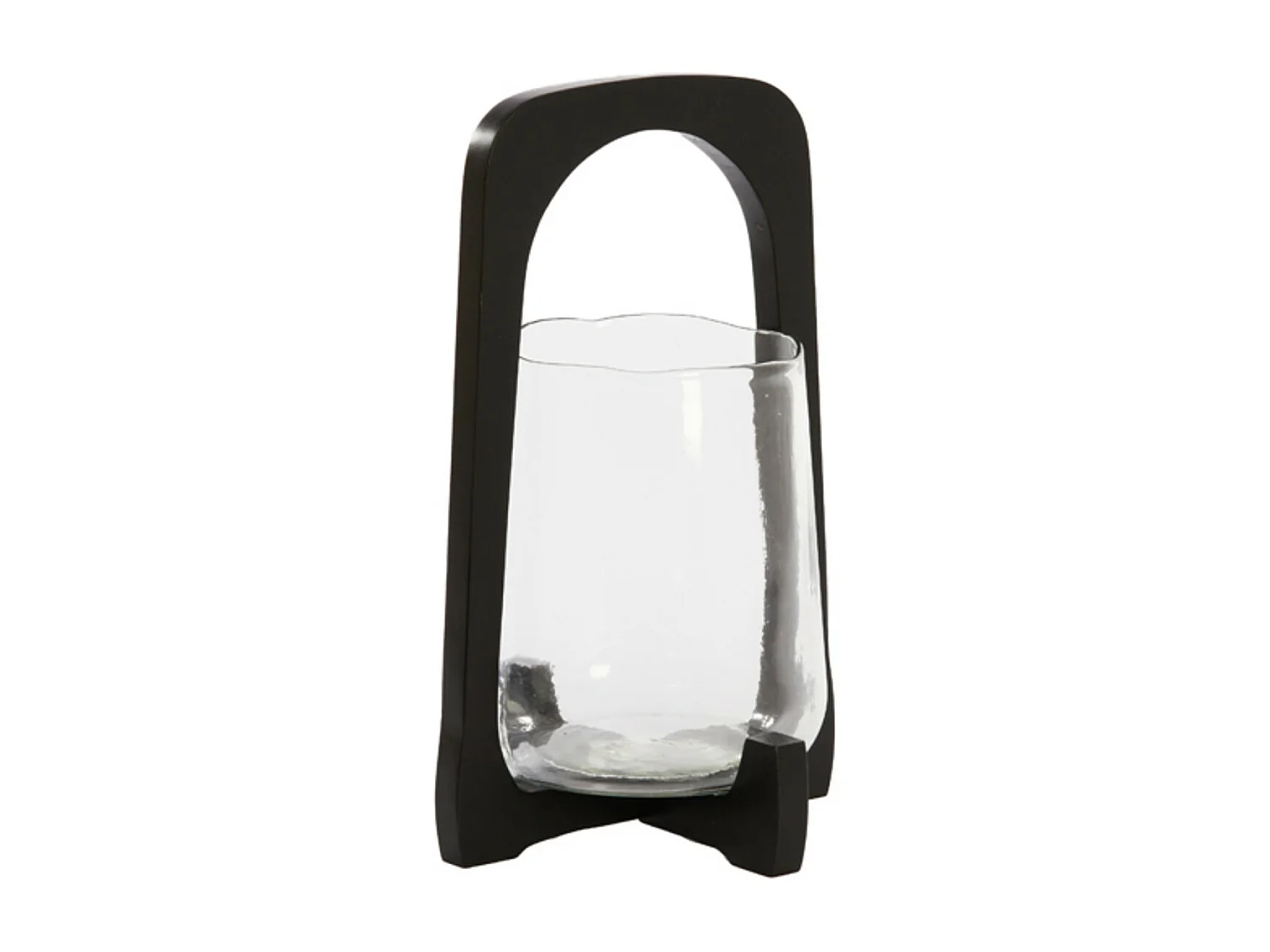 Lampe à vent ANOSY - Ø21,5x35cm - Noir