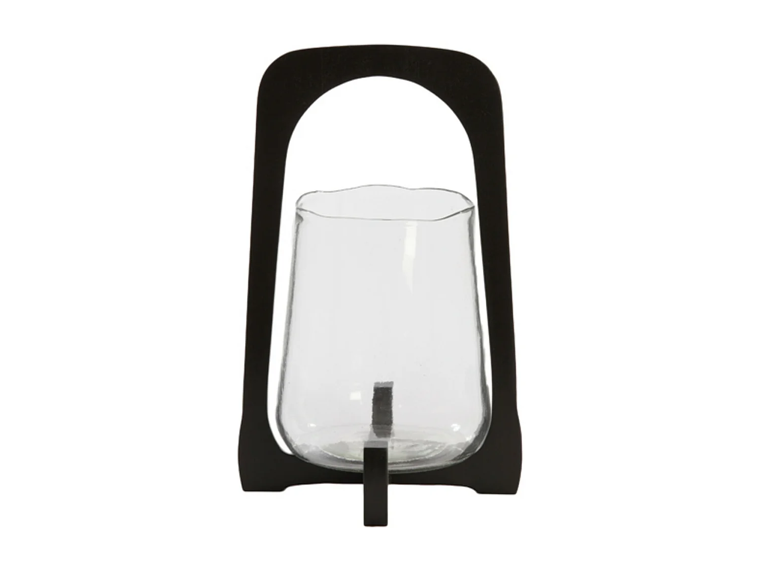 Windlicht ANOSY - Ø21.5x35cm - Zwart