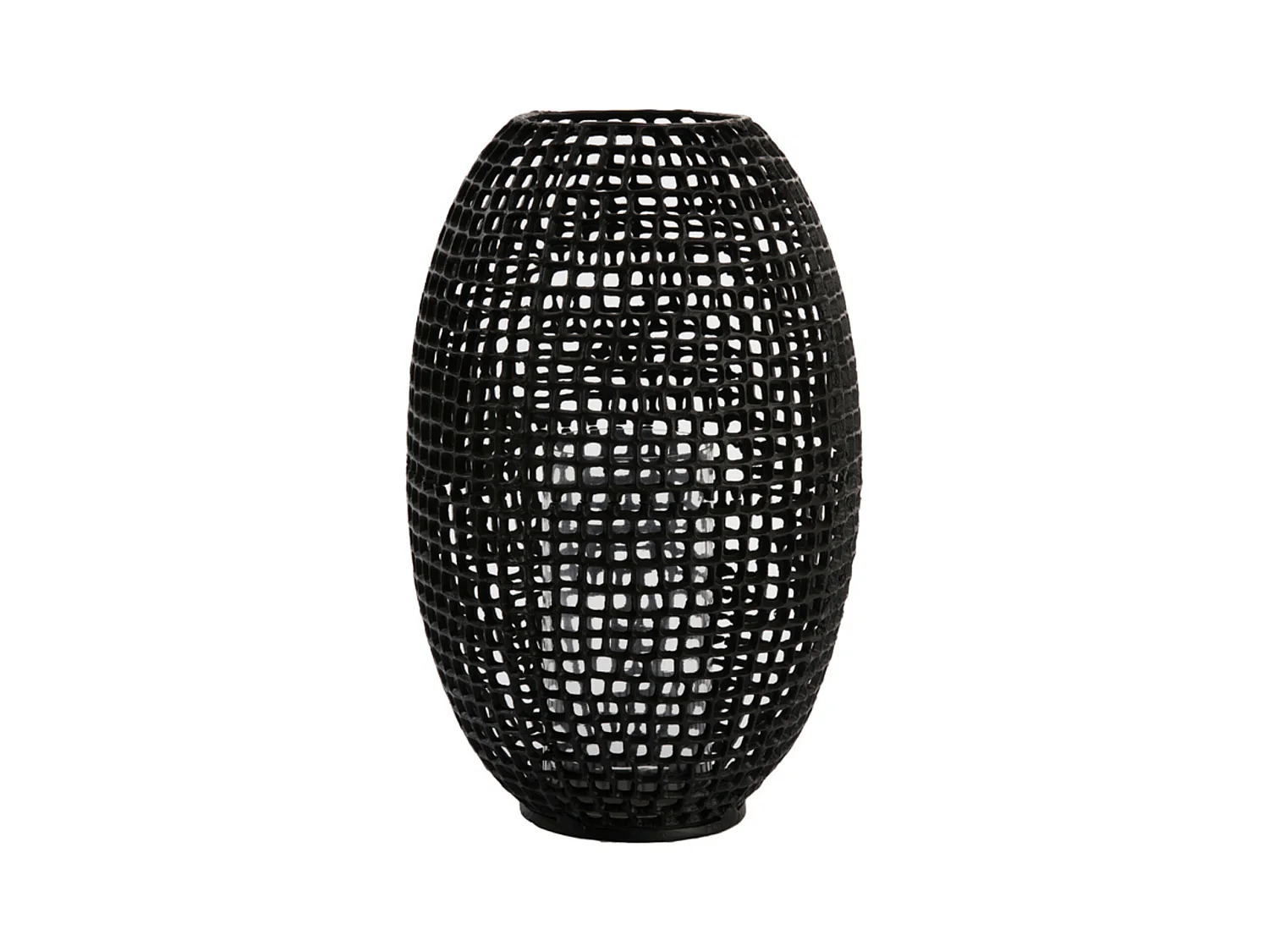 Lanterne MARCIO - Ø31x50cm - Noir